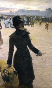 G. De Nittis Signora con cane