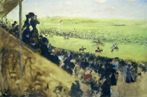 G. De Nittis Le corse a Longchamps